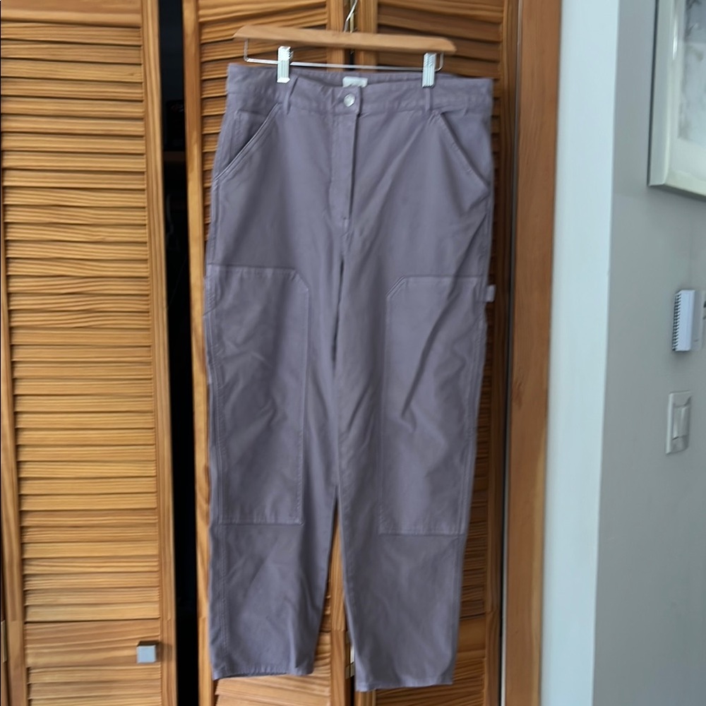 Wilfred light purple Cargo Pants Relaxed Fit Cotton Blend